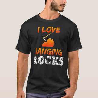 Grappige mijnbouwingenieur Quote Coal Miner I Love T-shirt