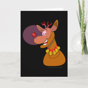 Grappige milieu CFL kerst Kaart