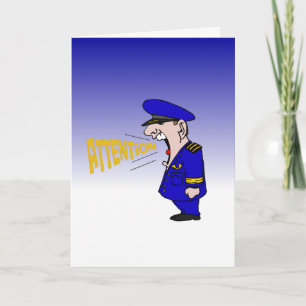 Grappige militaire vrouw die je mist kaart
