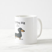 Grappige Mini Dachshund Moeder Mok Geschenk (Voorkant rechts)