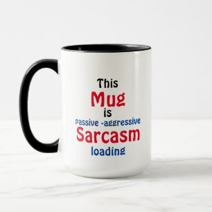 Grappige Minimalistische Tekst Sarcasme Attitude Mok