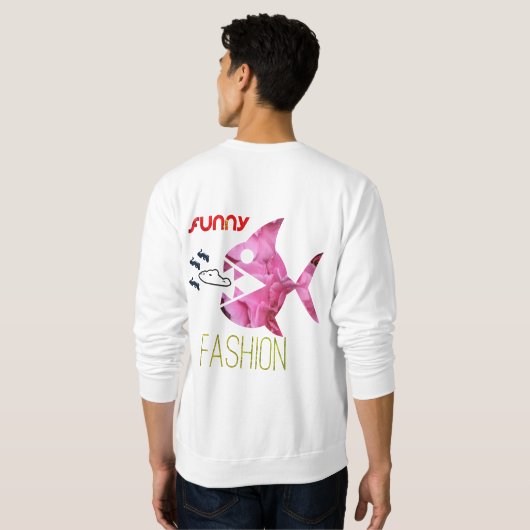 grappige mode trui (Achterkant volledig)