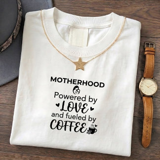 Grappige moeder citaat gestimuleerde liefde T-shir T-shirt