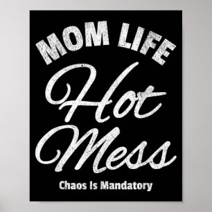 Grappige moeder citaat moeder schap humor sarcasti poster