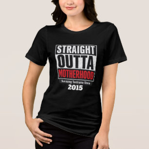 Grappige Moeder Leven T-shirt