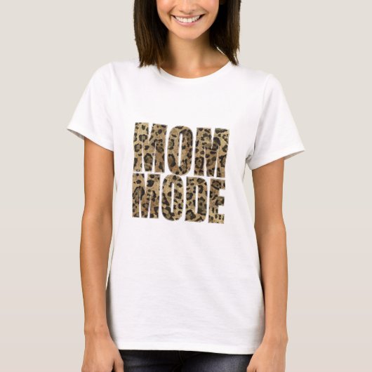 Grappige Moeder Mode T-shirt (Voorkant)