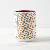 Grappige moeder moeder Cartoon Kookkoekje Koffie Mok (Midden)