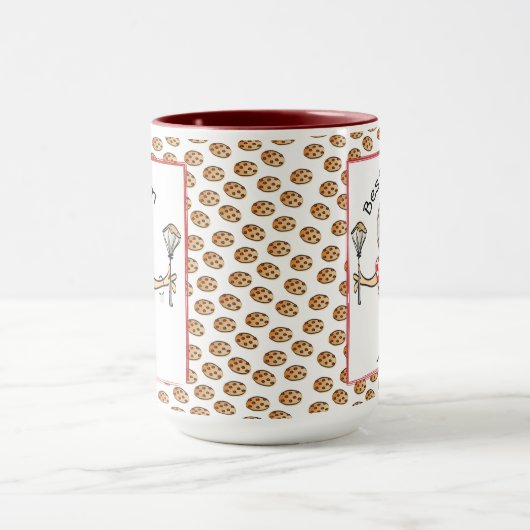 Grappige moeder oma Cartoon Mok (Midden)