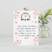 Grappige Moeder - Vrouwendag Kaart (Staand voorkant)