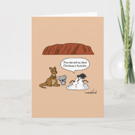 Grappige moeder waarschuwde me voor Kaart