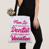 Grappige Moederdag Gift Canvas tas (Dichtbij)