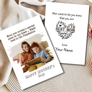 Grappige Moederdag Kaart van Son