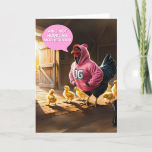 Grappige moederdag kaart verjaardagskaart moedersc