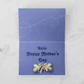 Grappige Moederdag Kaart w / Schattigee Basset Hou (Binnen)