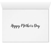 Grappige Moederdag moeder slaapt (Binenzijde Horizontaal (Onderkant))