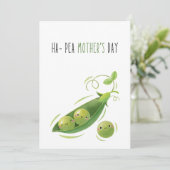grappige moedersdag grap feestdagenkaart (Staand voorkant)
