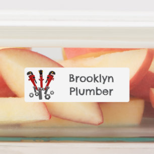 Grappige moersleutel tools humor cartoon gepersona labels