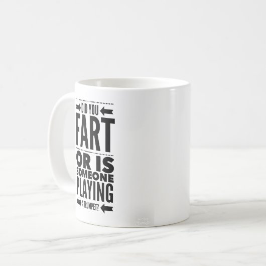 grappige mok (Voorkant links)