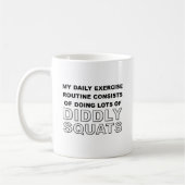 Grappige mok Diddly Squats (Links)