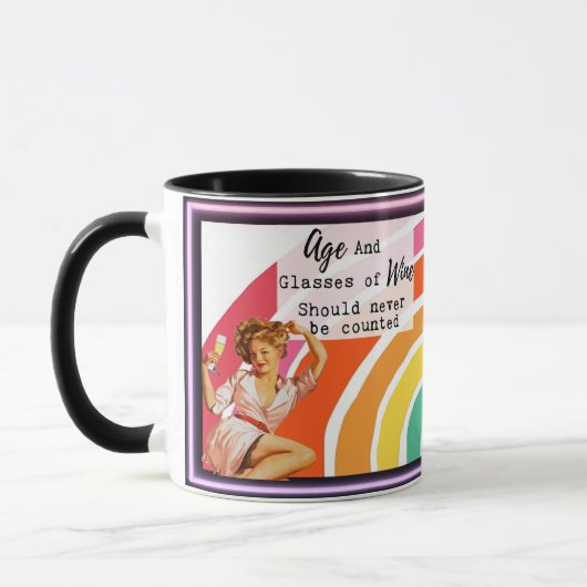 Grappige mok koffie beste vriend cadeau "Leeftijd/ (Links)