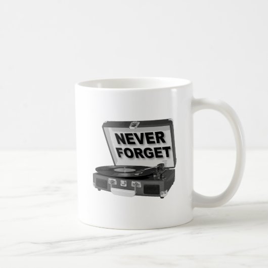 Grappige mok van Never Forget Records (Rechts)
