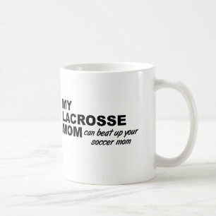 Grappige mok voor lacrossemoeder