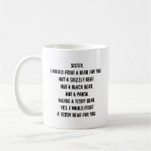 Grappige Mok voor Zus (Links)