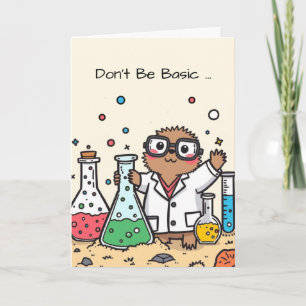 Grappige Mole Day Kaart niet basic zijn Avogadrota