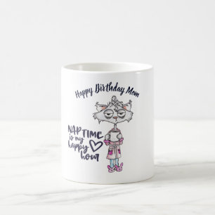 Grappige MOM Slaap Tijd Is Happy Hour- Vermoeide K Koffiemok
