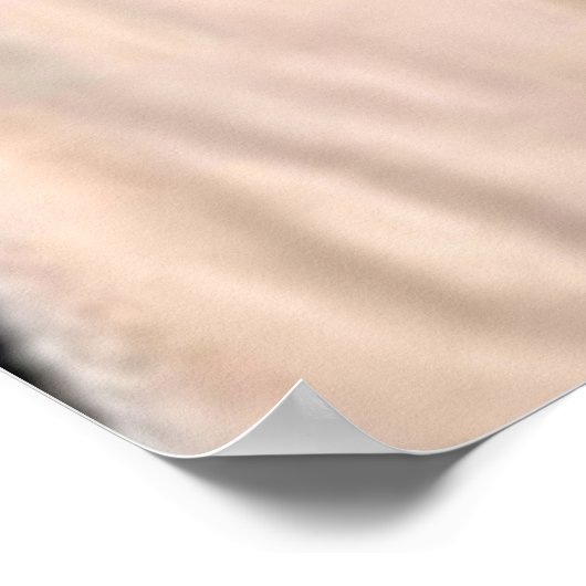 Grappige Mona Lisa doet huidverzorging dragen een Poster (Hoek)