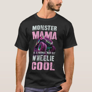 Grappige MONSTER Truck MAMA Zoals normale moeder M T-shirt