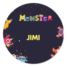 Grappige MonsterFeeststickers voor Kinderen