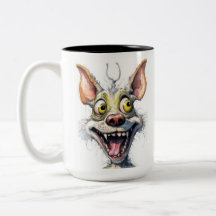 Grappige monsterhond: Chihuahua grinniken