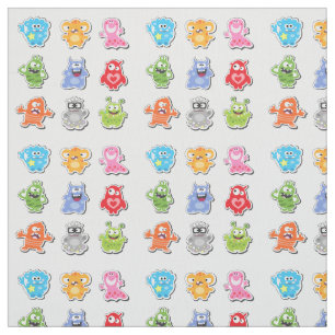Grappige Monsters Monsterstof Stof