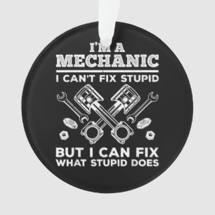 Grappige monteur voor mannen vader auto diesel aut ornament