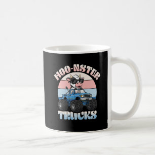Grappige Moo-nster Truck Koe Vrachtwagen Besturen  Koffiemok