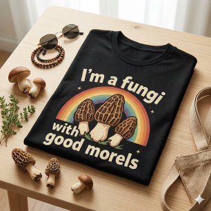 Grappige Morel Paddenstoel Punt - Ik ben een Schim T-shirt