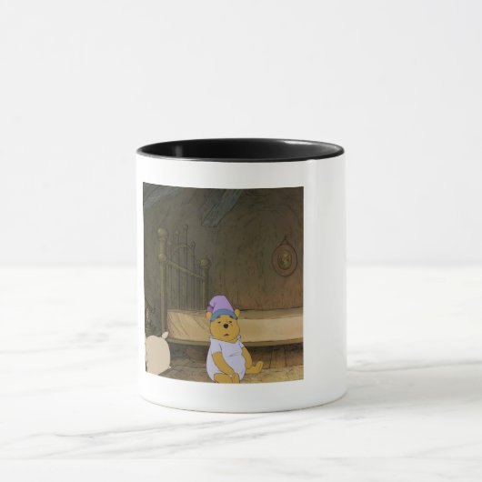 Grappige morgen Winnie de poep mok (Midden)