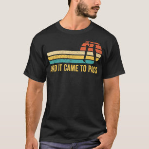Grappige Mormon Missionary LDS Basketbal en het kw T-shirt