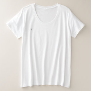 Grappige Mosquito insect cartoon illustratie Grote Maat T-shirt