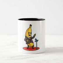 Grappige Motiverende Zakelijke Banaan Koffiemok