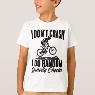 Grappige Mountainbike Mtb-fiets Racen Mountainbike T-shirt