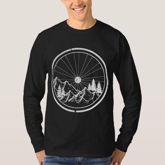 Grappige mountainbike - MTB Fietsen Fietsen T-shirt (Voorkant)