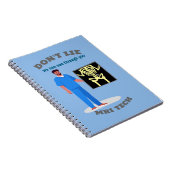 Grappige MRI Tech Custom Radiology Specialty Notitieboek (Rechterzijde)