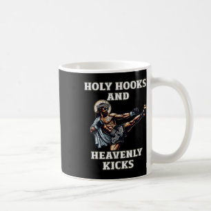 Grappige Muay Thai Heer Jezus Thaise Boksen Kickbo Koffiemok