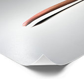 grappige muis cartoon foto afdruk (Hoek)