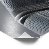 grappige muis cartoon foto afdruk (Hoek)