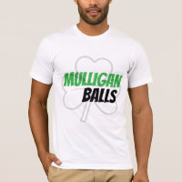 Grappige Mulligan Balls Groene Ierse Klaver Golf