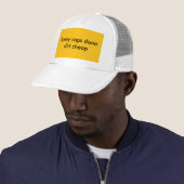 grappige mutsen trucker pet (In situ)