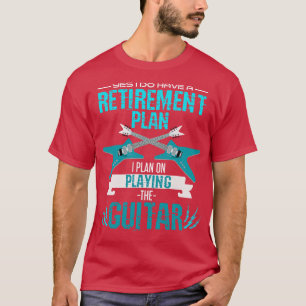 Grappige muziek citaat gitaar liefhebber gitarist t-shirt